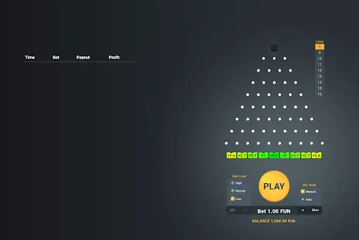 Plinko XY game theme Plinko XY game theme